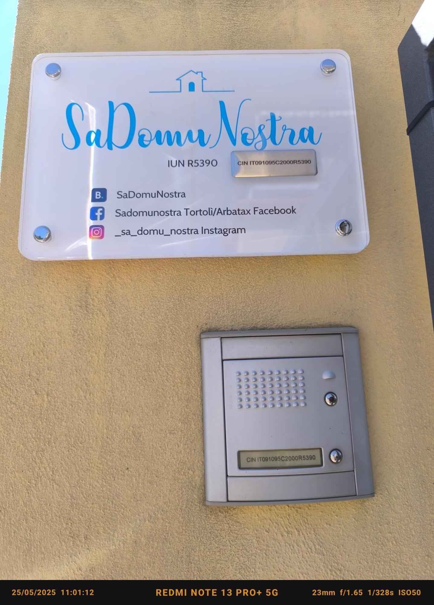 Sadomunostra Apartment Tortoli Exterior photo
